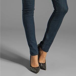 LA STRADA POINTED TOE  JEWEL EMBELLISHMENTS DESIGN DETAILS HEEL SANDAL